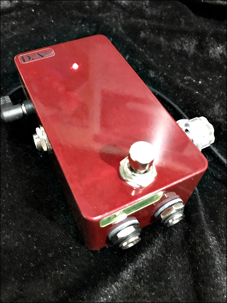 【D.A-Project Custom】バッファー入りジャンクションボックス+ブースター【エフェクター】D.A-Booster