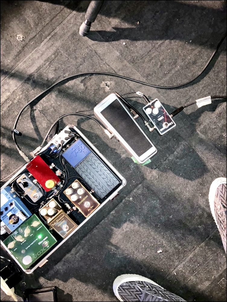 湯浅真氏のエフェクターボード･使用例【D.A-Project Custom】バッファー入りジャンクションボックス+ブースター【エフェクター】D.A-Booster