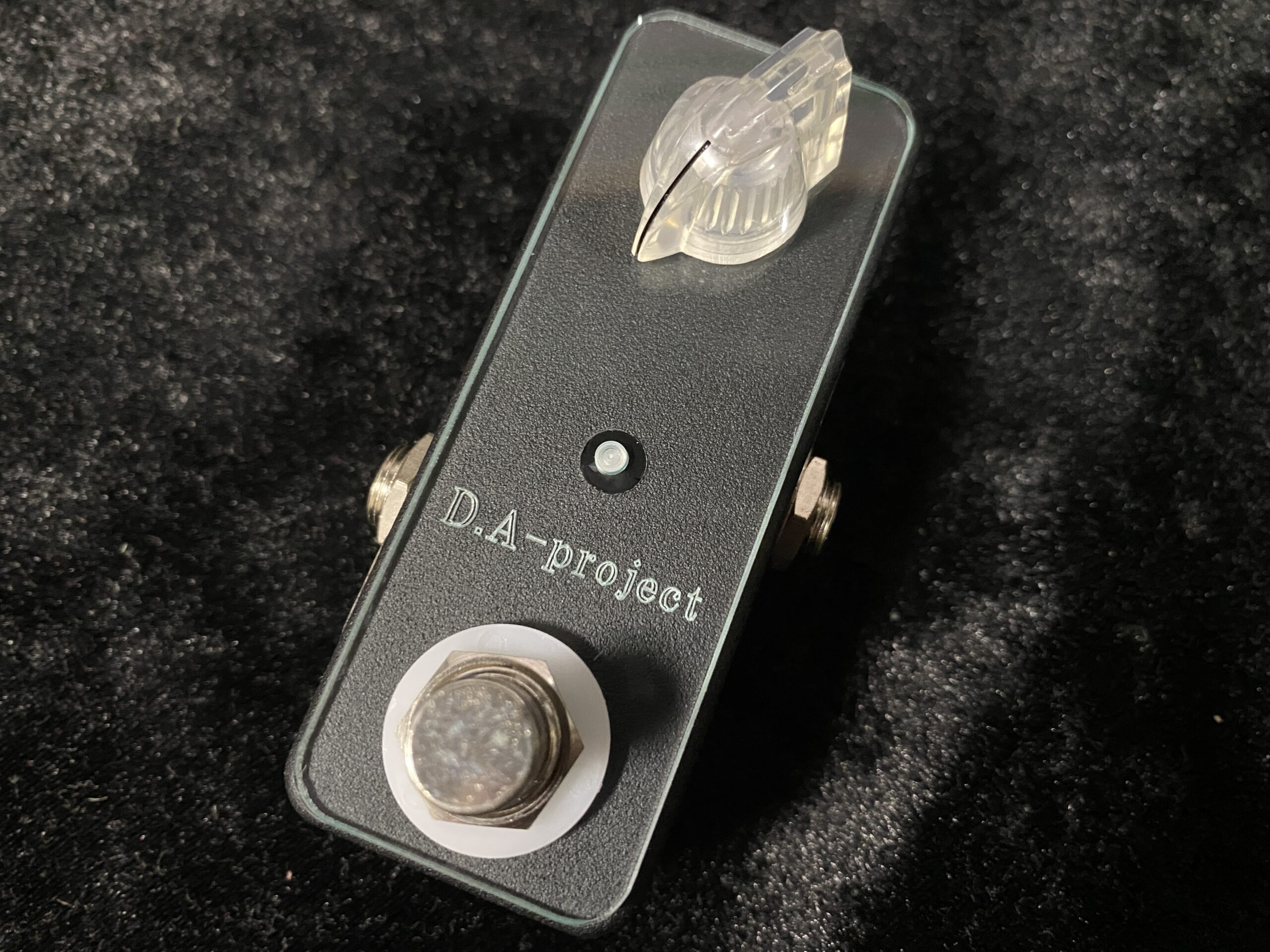 D.A-Boosterの新しいノブ装着画像 クリーンブースター